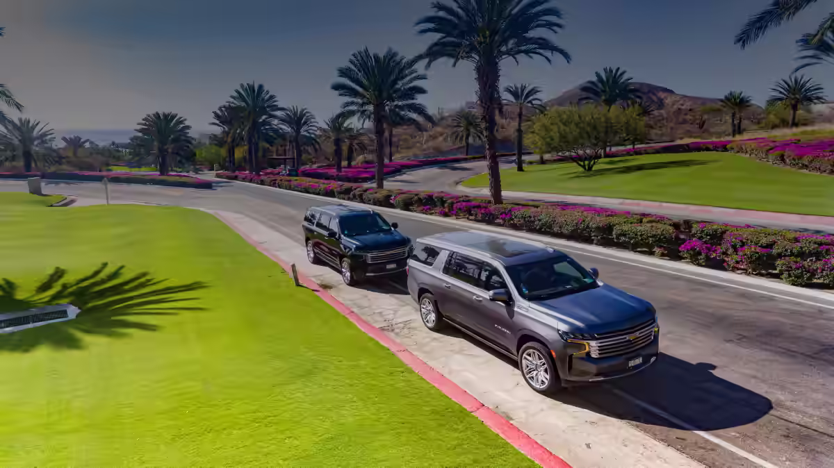 Cabo Airport Shuttle Vehicles