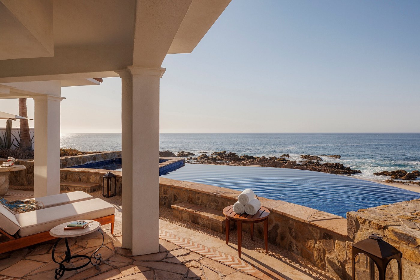 View from restaurant at Palmilla
